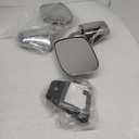 ECCPP Pair Set Fit for 1973-91 Chevy/Chevy GMC Jimmy Suburban C10 20 30/C/K1500 2500 3500/C15 25 35 Manual Stainless Mount Folding Chrome Side Mirrors