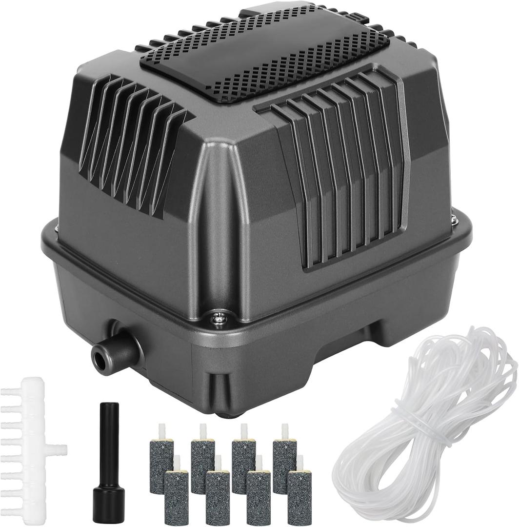 Linear Air Pump 856 GPH Outdoor Silent for Aeration