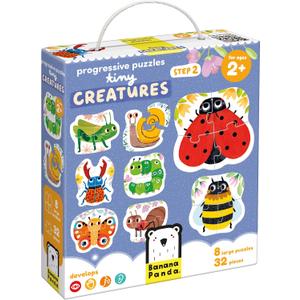 Progressive Puzzles Tiny Creatures 2+ Toddler Puzzle