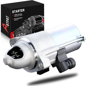Starter Motor Compatible for:-Honda Accord 2013-2017,Civic 2016-2019, CRV 2015-2016, L4 2.4L Gas 1.6KW 12V Clockwise 9 Teeth, Starter OE Replacement# 10914 10914N 16201 52057 SR1355X SM74009