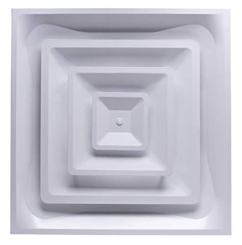 Accord Ventilation ABCD2X2 Ceiling Diffuser, 24" x 24", White