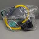 Generic Dryer Adapter 10-30P to 14-30R EV Charge Adapter 125/250Volt. 3 Prong 30Amp Male Plug to 4 Prong 30 Amp Female 1.5FT Extension Cord with Green Grounding Wire.STW 10/3. ETL Listed.