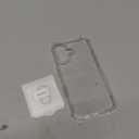 BERFY Compatible with iPhone 16 Case Glitter, [3 in 1] with Screen Protector + Camera Lens Protector, [Non-Yellowing] Clear Sparkle Slim Shockproof Hard Phone Cover for Women 6.1", Shiny Clear