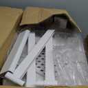 4-Tier Laundry Hamper Sorter, Vertical Rolling Laundry Baskets with Wheels Removable, Stackable Laundry Cart Organizer and Storage for Small Space, Dorm, Closet, Bathroom