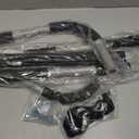 Ally Peaks Pull Up Bar for Doorway | Thickened Steel Max Limit 440 lbs Upper Body Fitness Workout Bar| Multi-Grip Strength for Doorway | Indoor Chin-Up Bar Fitness Trainer for Home Gym Portable (silver2)