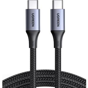 UGREEN 240W USB C to USB C Cable, Fast Charging USB C Cable for iPhone 17 Pro Max/16, Samsung Galaxy S25/S24, MacBook Pro/Air, iPad Pro/Air/Mini, Dell XPS, 6.6FT