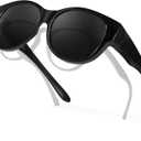 TJUTR Polarized Fit Over Sunglasses for Women, Trendy Sun Glasses Over Prescription Glasses UV400 Protection TS5779