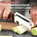 Multifunctional Vegetable Peeler with Wooden Handle and Bottle Opener, Stainless Steel Peelers for Kitchen, Multi Functional Vegetable Peeler for Fruit Potato Carrot Pumpkin Zucchini1-PACK