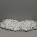 Treela 80 Pcs 1.73 Inch Unscented Floating Candles, Dripless Tealight Candles Home Decorations, Cute and Elegant Burning Candles for Wedding Vases Centerpieces Party Accessories (White)