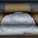 Mellow Marshmellow Comforter King/Cal King - Extra Fluffy Double-Stuffed Down Alternative Duvet Insert, All-Season Temperature-Balancing, Oeko-TEX Class I Fabric, Box-Stitch, Machine Washable, King / Cali King