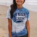 Blue 84 NCAA Womens NCAA Officially Licensed T-Shirt Tie Dye