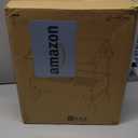 Kingsyard Ground Bird Feeder for Outdoors - Recycled Plastic Platform Feeder for Wild Birds, Rainproof Squirrel Feeders, 5 LBS Large Capacity, Green