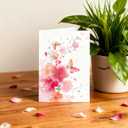 100 Pack Blank Cards and Envelopes, 3.5 x 5 Inch Watercolor Flowers Blank Greeting Cards, Note Cards Blank Inside, Invitation Cards, Blank Cards for All Occasions Bulk