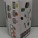 8 Blade All-in-1 Vegetable Chopper Mandoline Slicer with Container, Food Chopper, Onion Chopper, Veggie Cutter for Salad, Kitchen Gadgets Accessories Essentials, White