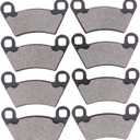MOTOKU Front and Rear Brake Pads for Ranger 400 425 500 570 700 TM ETX