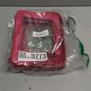 Aveniee XL Clear Makeup Organizer,Double Layer Travel Cosmetic Case with Brush Holder & Zippered Compartments,Big Toiletry Bag for Travel Accessories,2 Layers Large,Hotpink (PitayaPink)