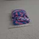 PRETTYGARDEN Women's Summer Floral One Shoulder Maxi Dress Knot Ruffle Boho Beach Vacation Wedding Guest Long Dresses, Blue Pink Stripe, S