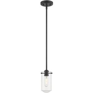 Z-Lite 471MP-MB 1 Light Mini Pendant, Matte Black