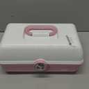 Caboodles On-The-Go-Girl Case (Funfetti Flitter Over Dusty Rose)
