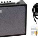 Sawtooth 10-Watt Electric Guitar Amp with Instrument Cable & Pick Sampler