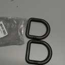 2Pcs 1/2" Heavy Duty Weld On Forged D-Ring with Welding Clip for Trailer Truck Cargo RV ATV Tiedowns Farm Applications etc. MBS:12,000 lbs