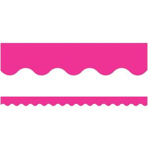 Teacher Created Resources Hot Pink Scalloped Border Trim (5582)