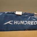 HUNDRED Cosmogear Badminton Kit-bag (Size: Large) | Double Zipper | Bag with Front Zipper Pocket | Material: Polyester| Padded Back Straps | Easy-Carry Handle, Teal- Black