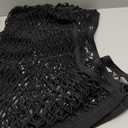 Alipis Stretchable Cargo Net for SUV and Truck Trunk Organizer Vertical Barrier Design for Storage and Safety