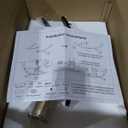 Salburyao 3Lights Modern Sputnik Semi Flush Mount Ceiling Light Fixture Black and Gold,Mid Centur Minimalist sputnik Chandelier for Hallway,Dining Room,Bedroom,Kitchen,Living Room(Bulbs Not Included), 3-Lights B&G