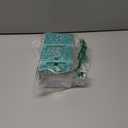 Pecute Dog Water Bottle Portable & Collapsible,17oz-29oz Water Dispenser with Folding Bowl, 5 Levels Capacity in 1,Carabiner Clip,100% Food Grade Silicone,Outdoor Walking,Hiking,Travel,Light Blue