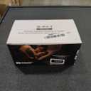 Alarm Clock with Wireless Charging, Bluetooth Speaker, White/Brown Noise Sound Machine Night Light, Wooden Digital Alarm Clocks for Bedrooms, Wireless Charger for iPhone, Birthday Gifts for Men Women