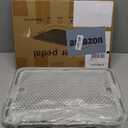 Litter Box Step, Cat Step/Ramp/Catcher with Filter Function, Easy to Clean, Ideal for Kitten & Elderly Cats (Light Grey)