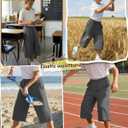 Boys Capris Cropped Athletic Sweatpants | Soft Breathable Fabric, Capri 3/4 Length, Wide Leg, Loose Fit, Side Pockets, Casual, Summer, School, Ages 5-14