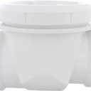 Jones Stephens B04400 4 PVC BACKWATER Valve - White