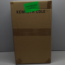 Kenneth Cole REACTION Chelsea 2-Piece Bundle - 20" Chevron Expandable 8-Wheel Carry-On Suitcase & Matching 15" Laptop Tote Bag, Black