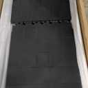 Upgraded Outdoor Resin Storage Shed with Removable Shelves, Lock Ring & Reinforced Floor - All-Weather Garden, Patio Cabinet (Black)