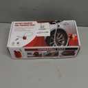 Fuel Transfer Pump with Auto Stop-Overfill Protection, 3.2 Gallon per min, 51'' Overlong Hose Fuel Transfer Pump with 3 Tank Adapter, Portable Gas Pump for Gasoline,Diesel,Oil (red)