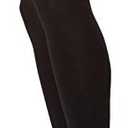 No Nonsense Women's Super Opaque Control Top Footless Tights ,Size Medium, Black