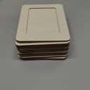 VOKOY 15 Pack Wooden Picture Frames for Crafts,DIY Wood Craft Picture Frames for 4" x 6" Photos,Unfinished Standing Photo Frames DIY Crafts Wood Decorate for Mother's Day Birthday Party Gifts