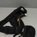 SlowTon Dog Carrier Sling - Thick Padded Adjustable Shoulder Strap Dog Carriers for Small Dogs, Puppy Carrier Purse for Pet Cat with Front Zipper Pocket Safety Belt Machine Washable (Black, XS)