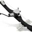 SCITOO Rear Right Power Window Regulator with Motor Fit for 2013-2016 for Buick for Enclave,2013-2016 for Chevrolet for Traverse,2013-2016 for GMC Acadia,751-580
