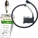 Zhongfatec-366-XHHS 502846401 Ignition Module Coils and Spark Plug fit for Husqvarna Backpack Blower 150BF,350BF,350BT Replaces coil 511492901