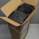 Opliy Camping Stool 2 Pack,13 Inch Portable Folding Stool for Outdoor Gardening and Beach Hiking Fishing,Foot Stool with Carry Bag (Black)