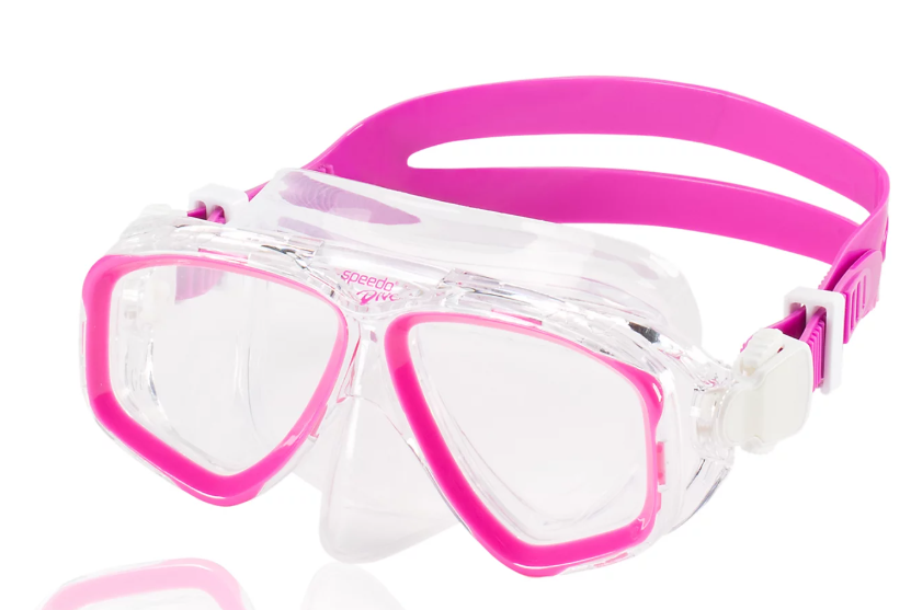Speedo Unisex Child Adventure Mask Junior Swimsuit Separates, Pink (One Size Kids)