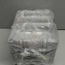 100 Pack Clear Hinged Food Container, To Go Containers with Clear Lids,Cake Slice Containers Clamshell Takeout Tray for Sandwiches, Dessert, Cakes, Cookies, Salads