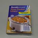 Reynolds Kitchens Slow Cooker Liners, Regular (Fits 3-8 Quarts), 20 Count