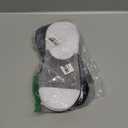 SIXDAYSOX No Show Socks Men 6/8 Pack Invisible Low Cut Non Slip Short Socks Size 5-11/10-13 (2 White+2 Black+2 Gray)
