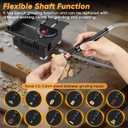 Mini Multi-Functional Table Saw, Mini Table Saws for Crafts, Multi-functional Mini Table Saw for Wood Cutting, Angle Adjustable with More Accessories - (10" Table Saw-Pro Kit)
