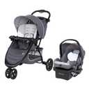 Baby Trend Stroller and EZ-Lift Infant Car Seat, EZ Ride Travel System, Dash Grey, MFG: 04/10/2026, 