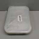 11"x 7.5" Sturdy Aluminum Foil Pans + Lids (5 Pack), 2X Thicker Heavy Duty for Oven, Grill, Microwavable Cooking Baking, Reusable Freezable Dishwasherable Disposable Tin Pot Container 74oz